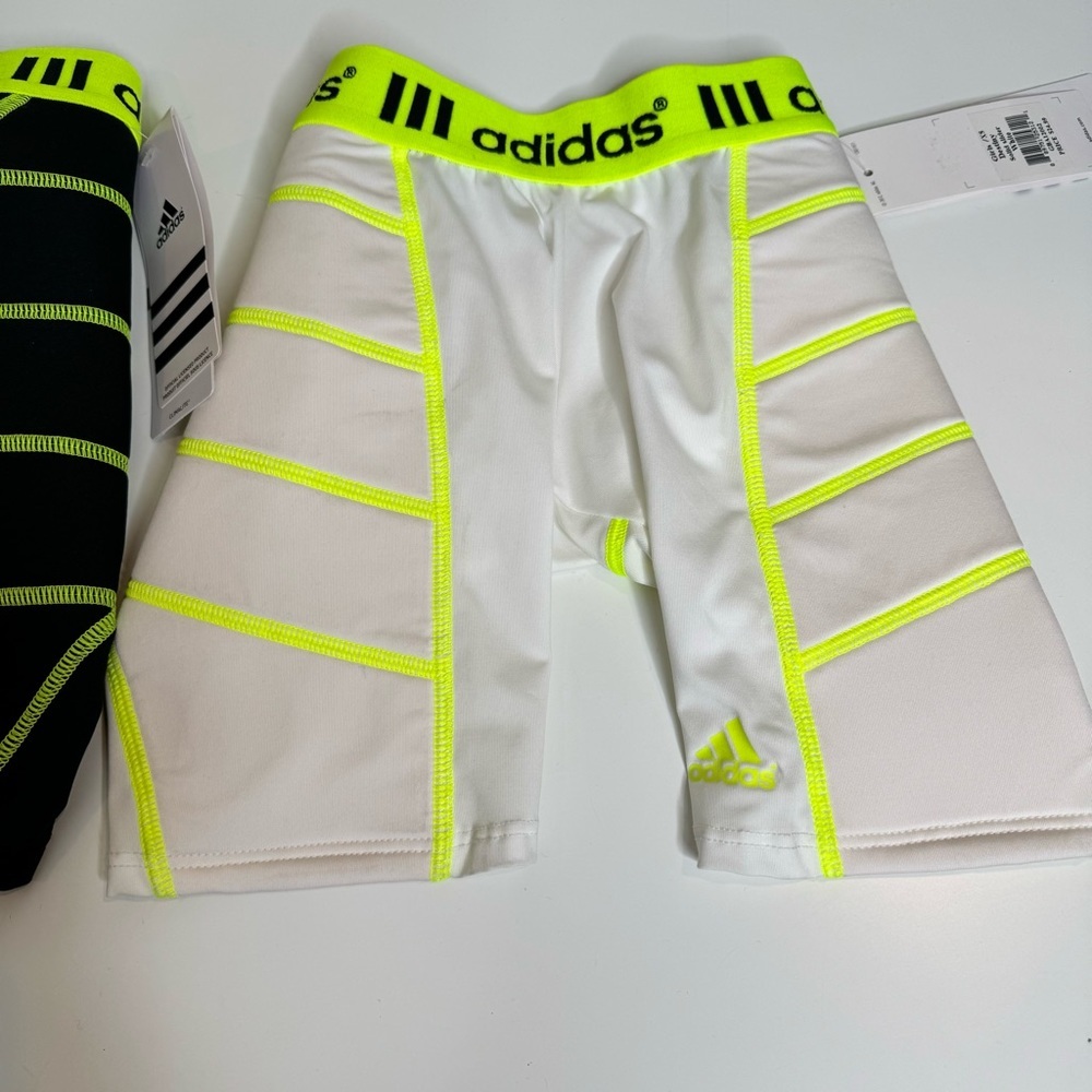 adidas Girls' Destiny Softball Sliding Shorts both - Picture 6 of 12